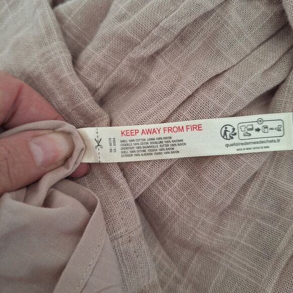 Free People Elegant Beige Maxi Dress Suze L/G - Picture 6 of 8